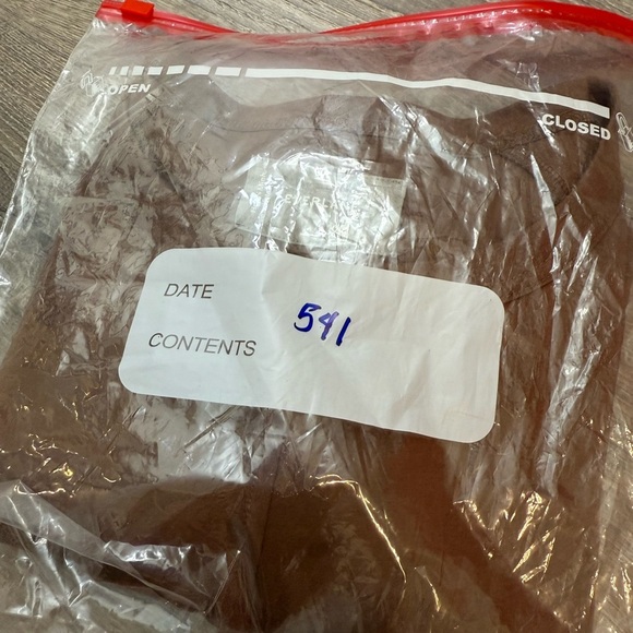 Everlane The Luxe Cotton Side Slit Tee Dress Brown Medium - Picture 8 of 8